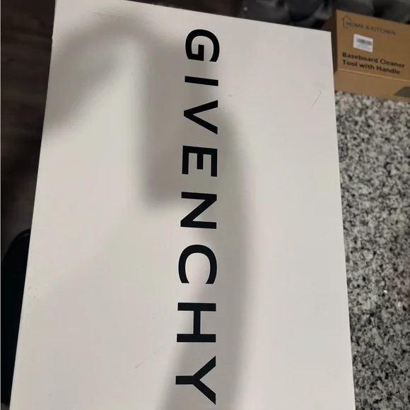 Black Tall Boots with Silver Lock Detail - Picture 11 of 11